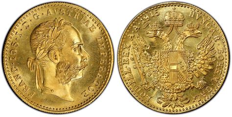 Gold Bullion Spotlight: Austria 1915 Ducats .